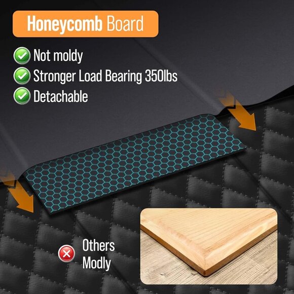 Bobby's Moment Dog Car Seat Cover for Back Seat - Picture 6 of 8